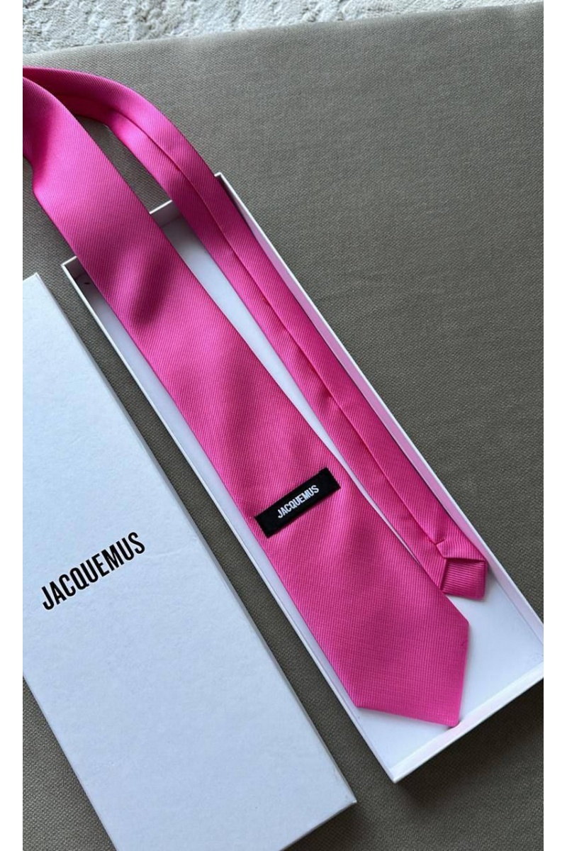 Designer Clothing Галстук Jacquemus розового цвета