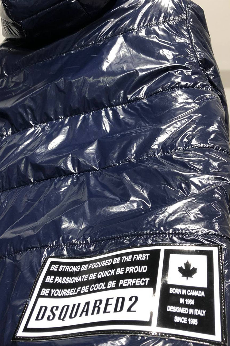 Dsquared2 Мужская синяя куртка