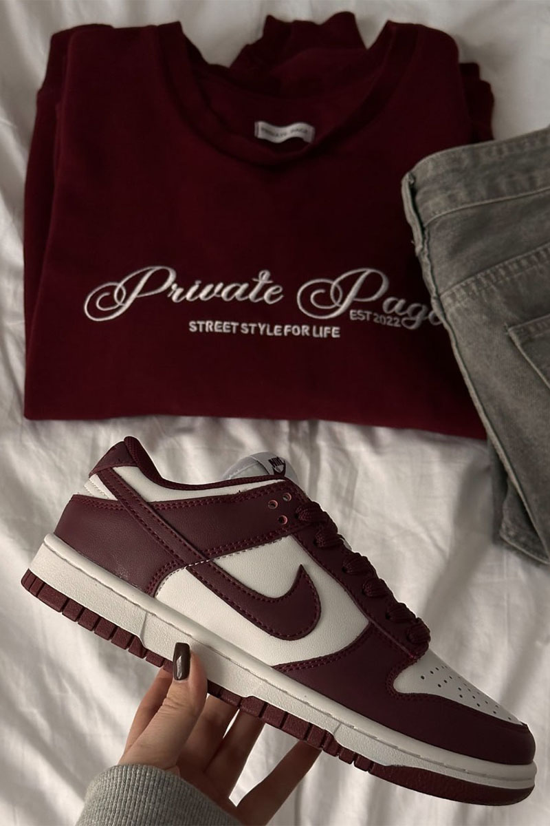 Nike Кроссовки Dunk SB Bordo 