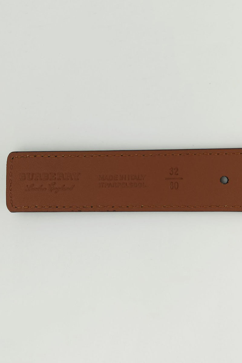 Burberry Двусторонний кожаный ремень - ширина 3 см (2 расцветки)