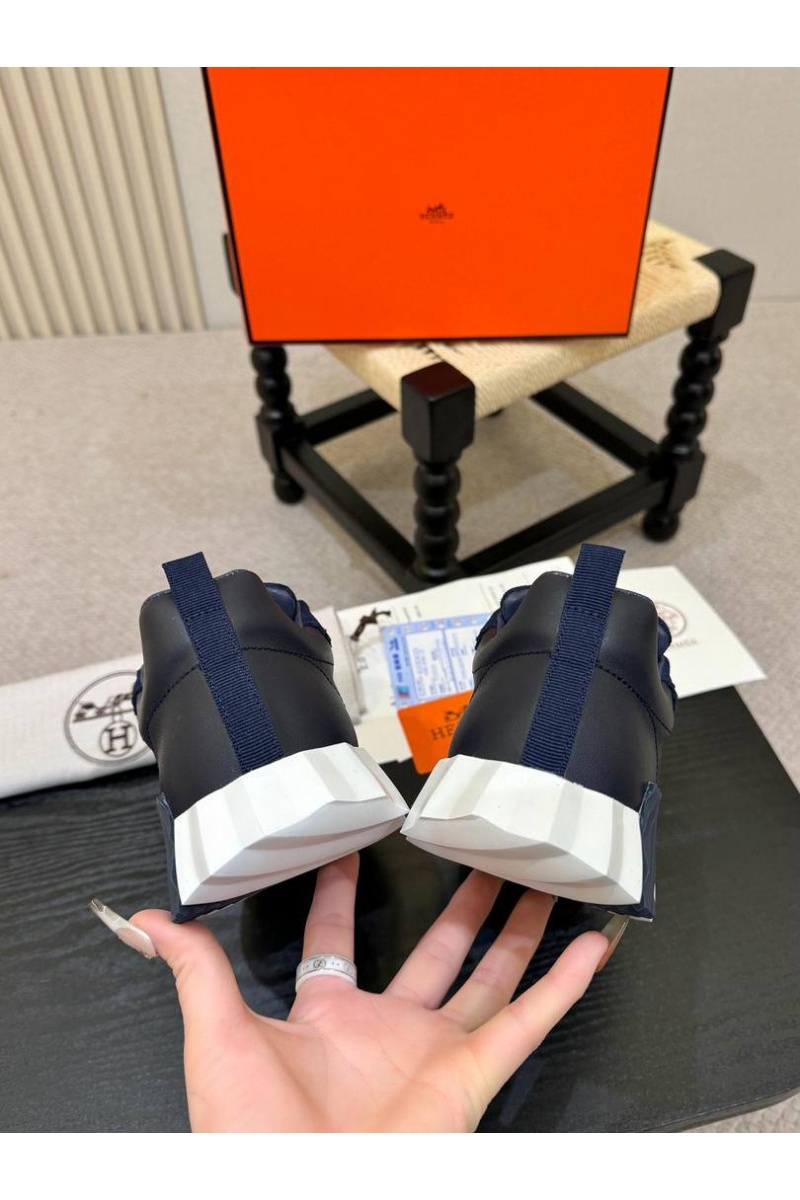 Hermes Мужские кроссовки Bouncing - Navy