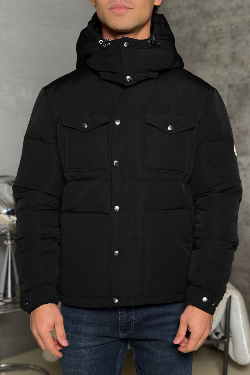 Moncler Мужской пуховик Fornas - Black 