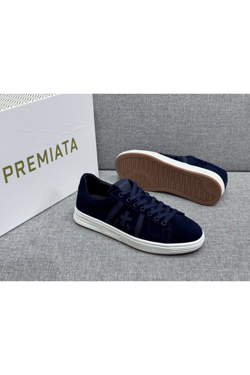 Premiata Мужские замшевые кроссовки 