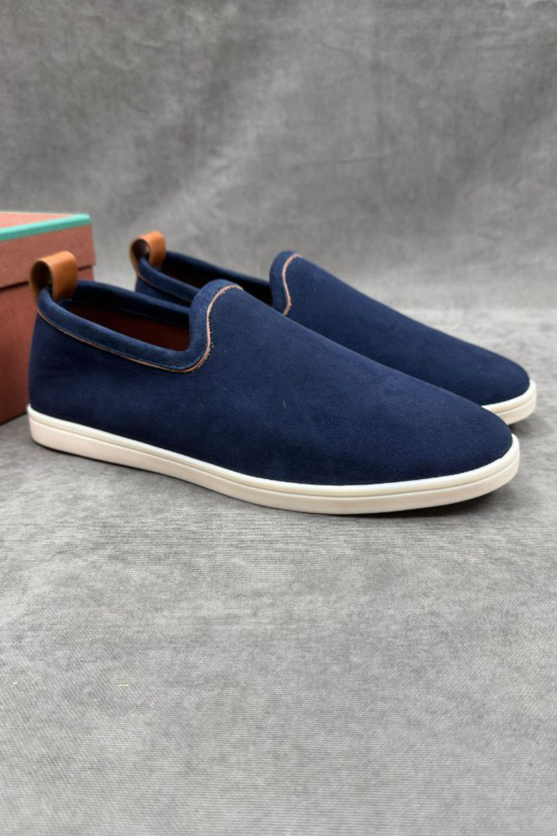 Loro Piana Мужские лоферы Venice Walk - Navy