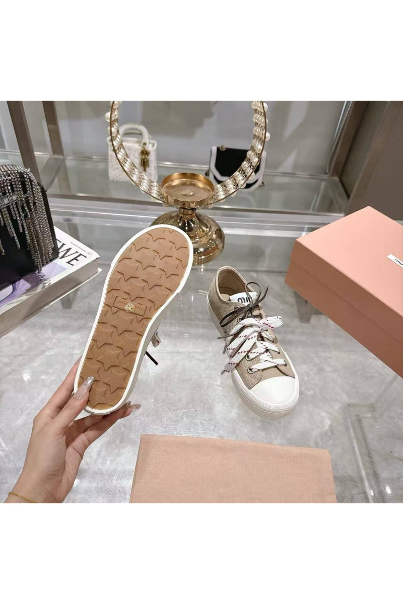 MIU MIU Женские кроссовки premium