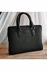Кожаная сумка GG Supreme briefcase 38х28 см
