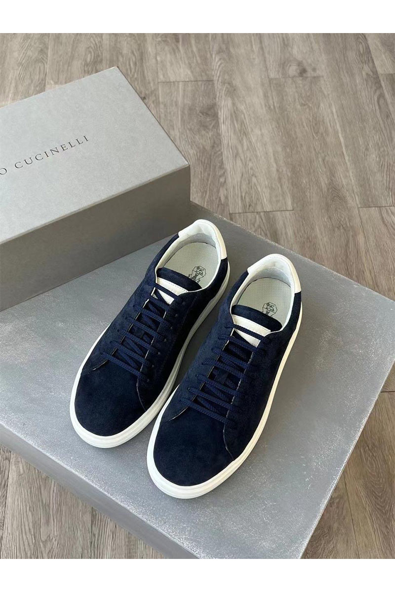 Designer Синие замшевые кроссовки 