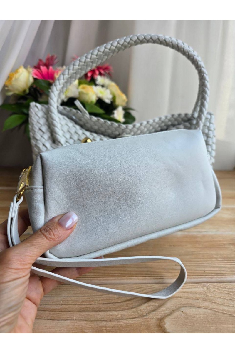 Bottega Veneta Кожаная сумка intrecciato 30x14 см