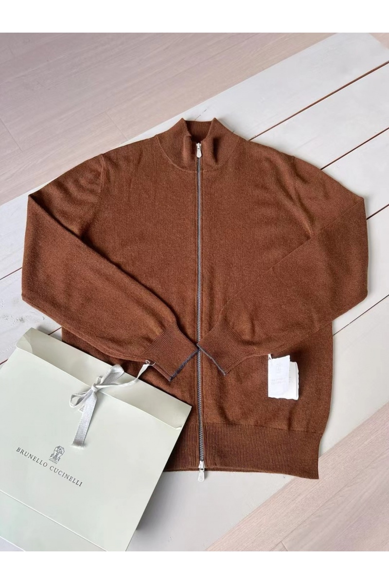 Designer Кашемировый свитер Premium - Brown