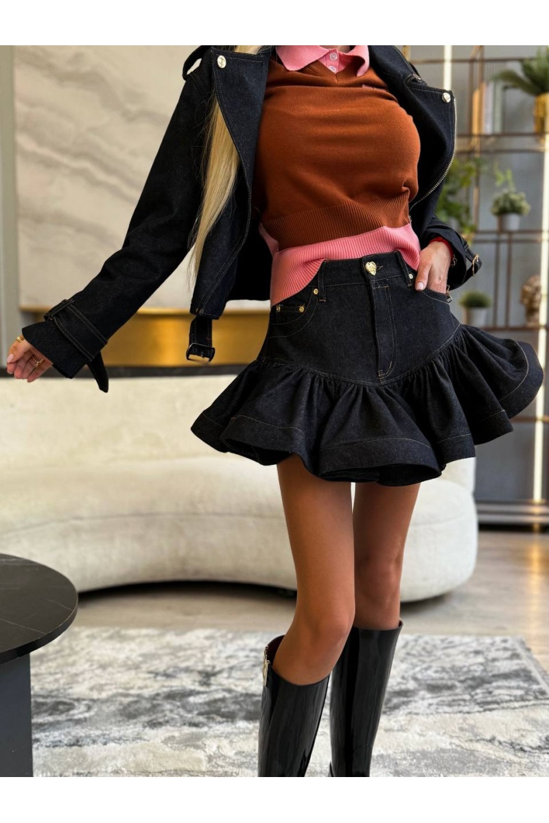 Zimmermann Женский джинсовый костюм двойка Zimmermann