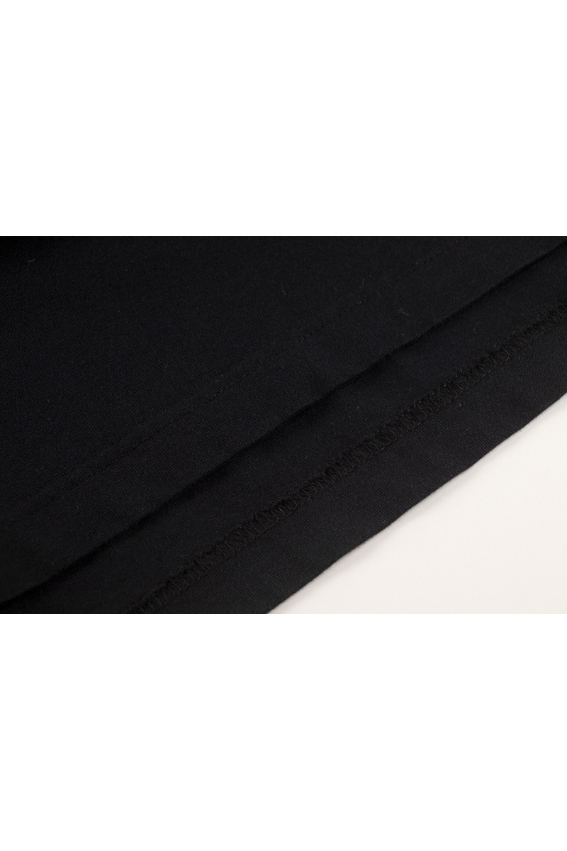 Designer Clothing Чёрная оверсайз футболка Gothic logo 
