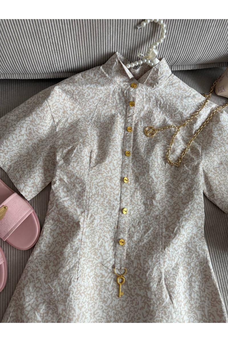 Schiaparelli Женское платье с короткими рукавами premium