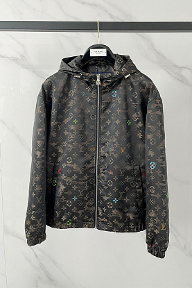 Ветровка коричневого цвета Monogram