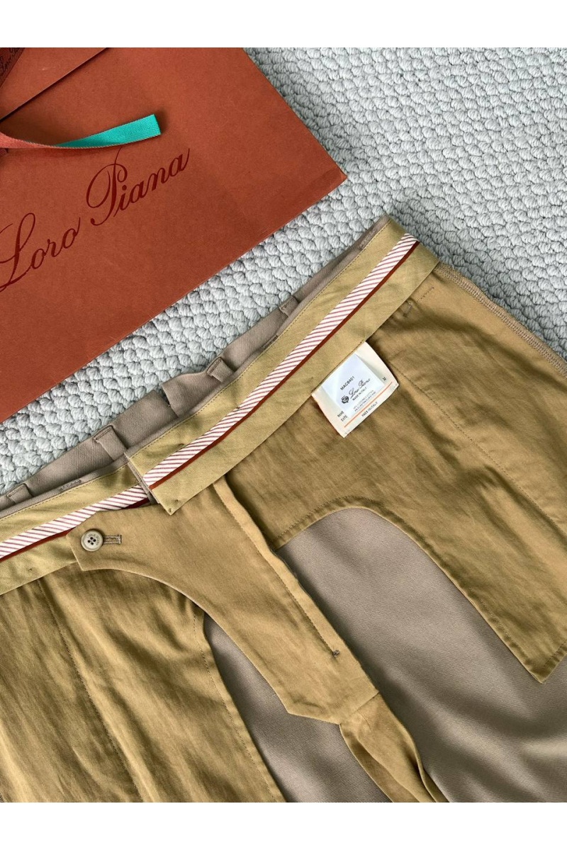 Loro Piana Мужские брюки Premium - Khaki