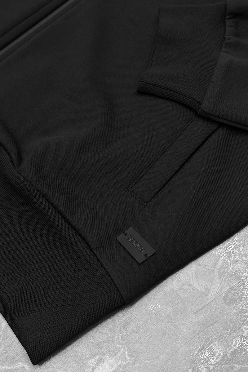 Zegna Мужской спортивный костюм чёрного цвета