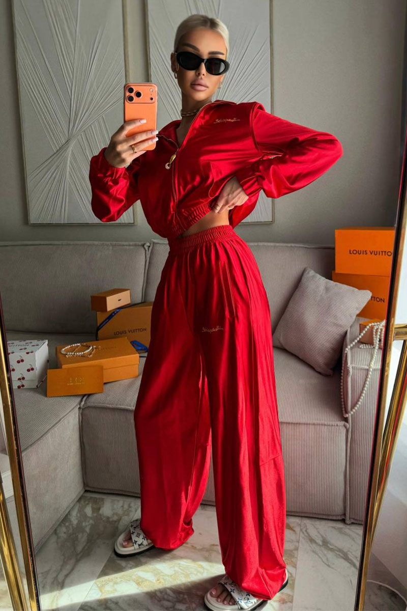 Schiaparelli Красный женский костюм premium