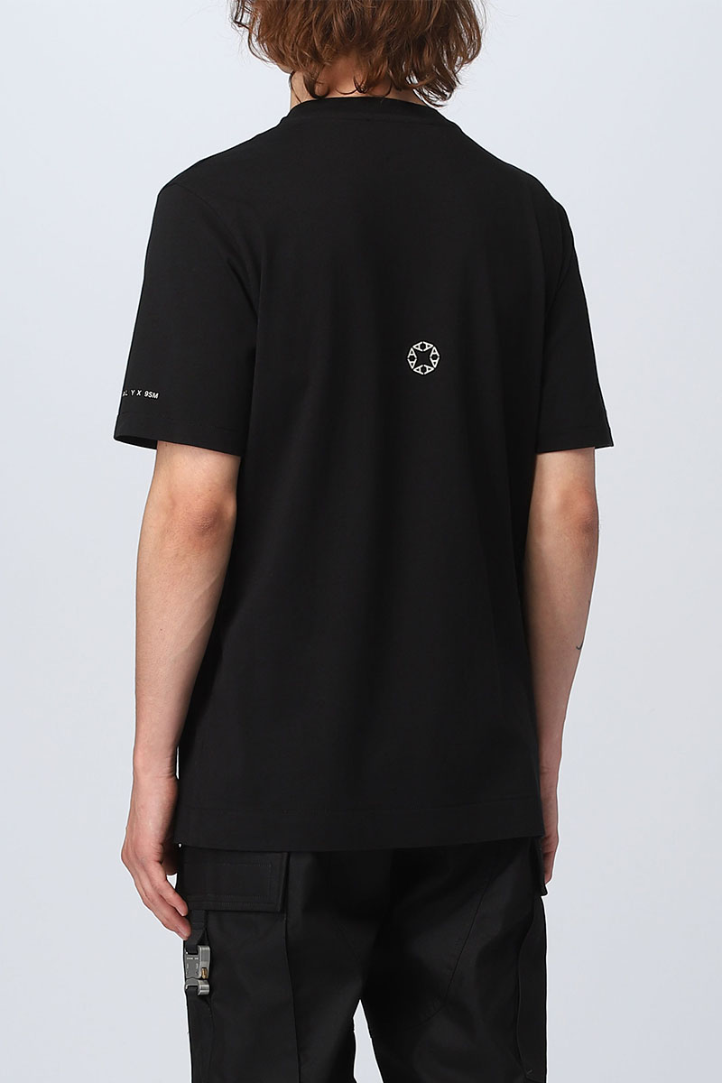Designer Clothing Чёрная оверсайз футболка 1017 ALYX 9SM 