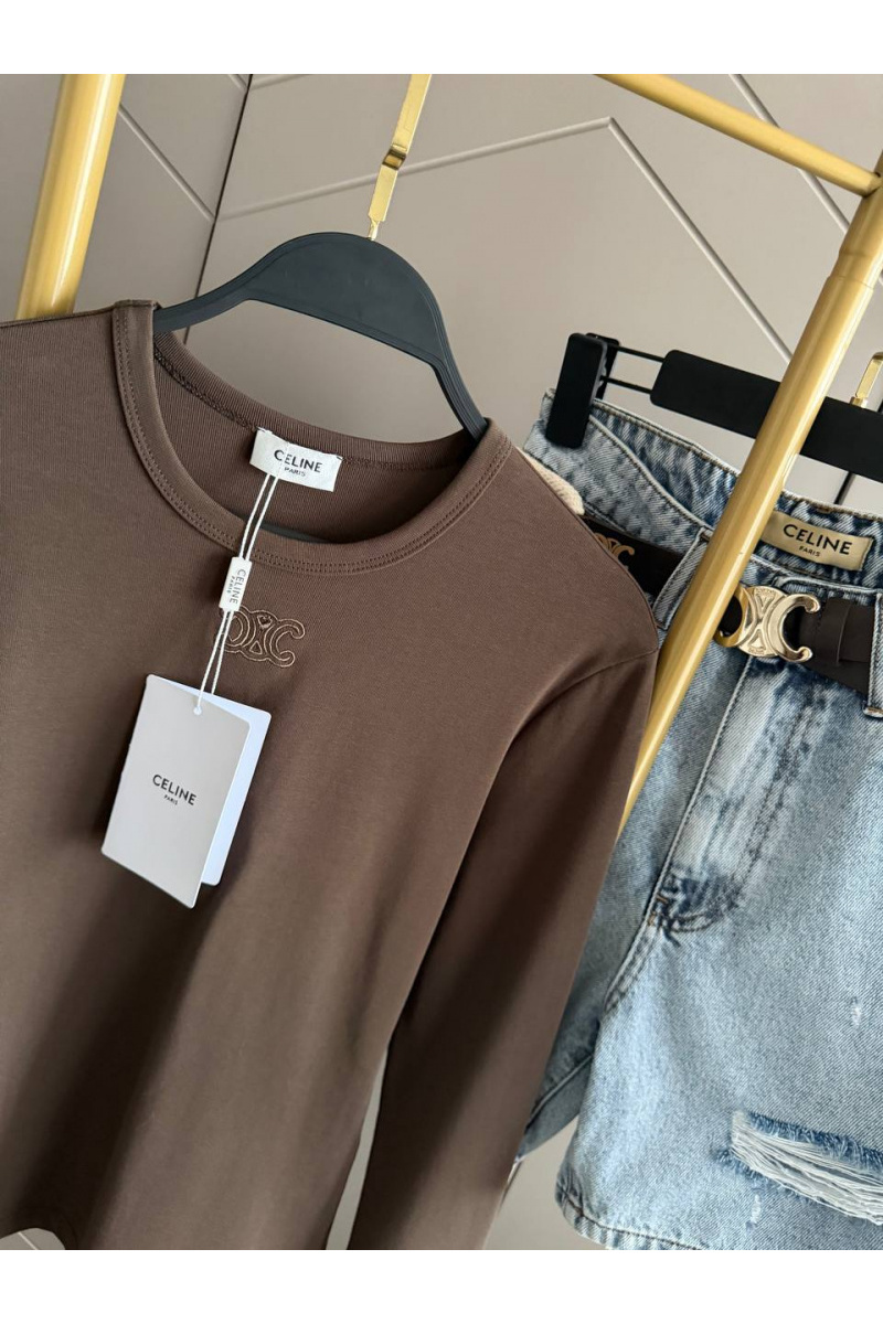 Celine Женский лонгслив premium