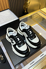 Женские кожаные кроссовки Premium - Black / White