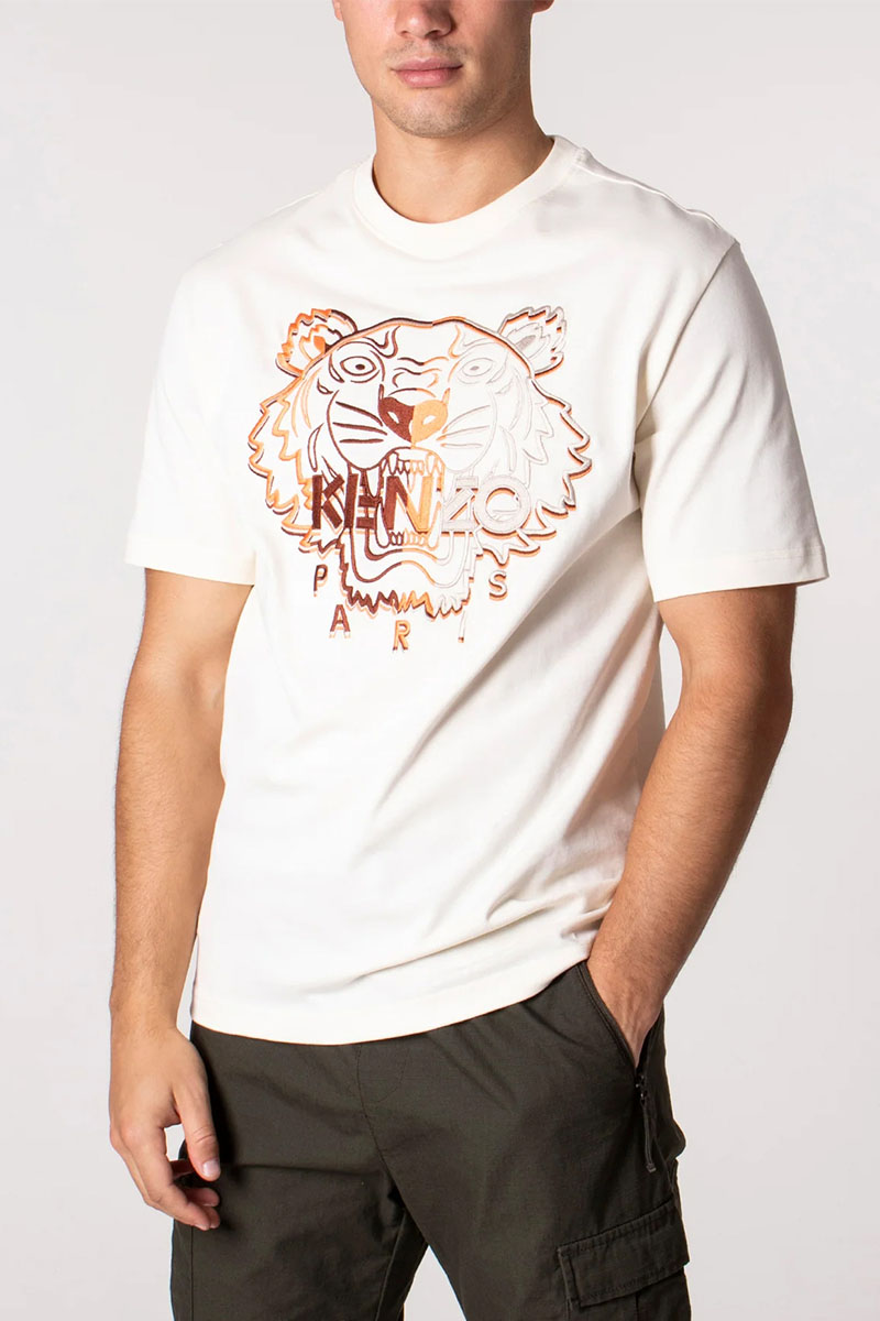 Kenzo tiger shop white