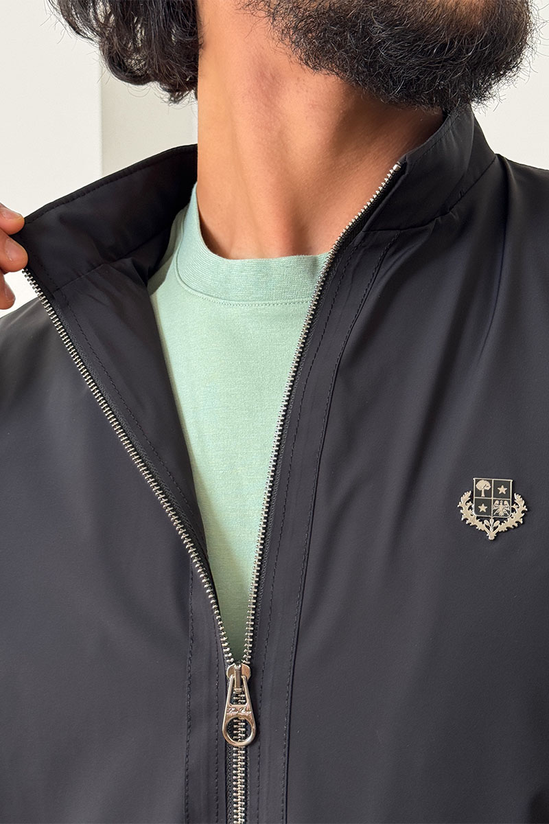 Loro Piana Мужская чёрная ветровка 