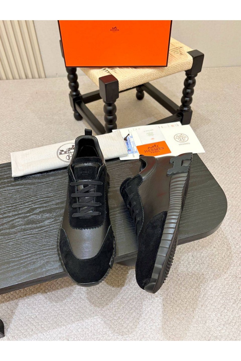 Hermes Мужские кроссовки Bouncing - Black
