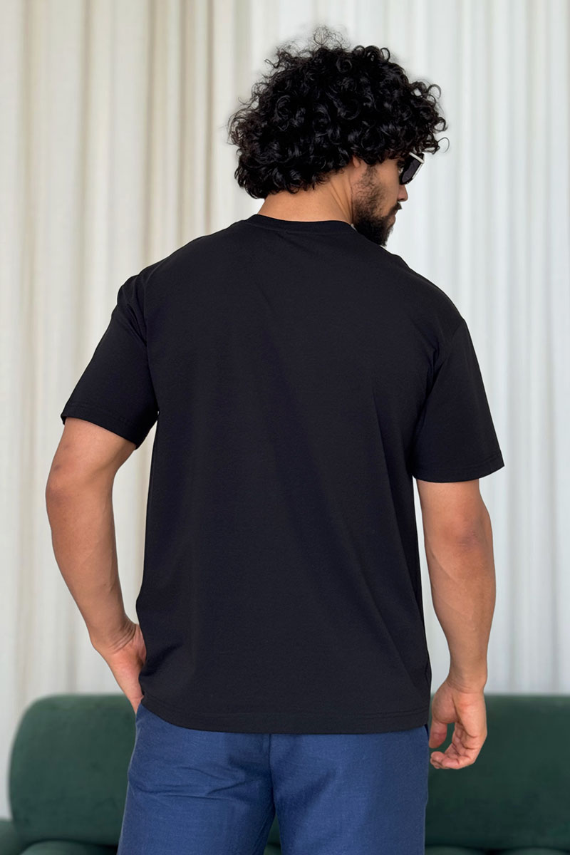 Polo Ralph Lauren Мужская чёрная футболка 