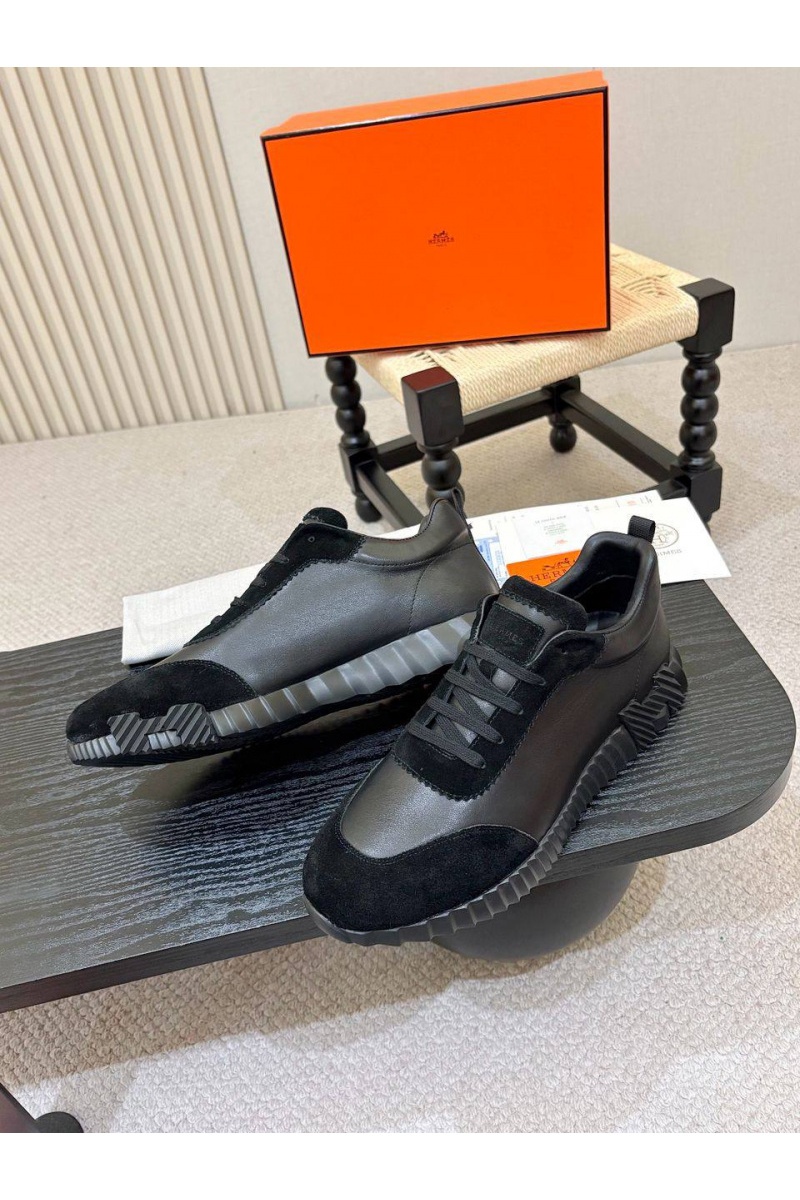 Hermes Мужские кроссовки Bouncing - Black