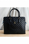 Брендовая кожаная сумка 39x28 см