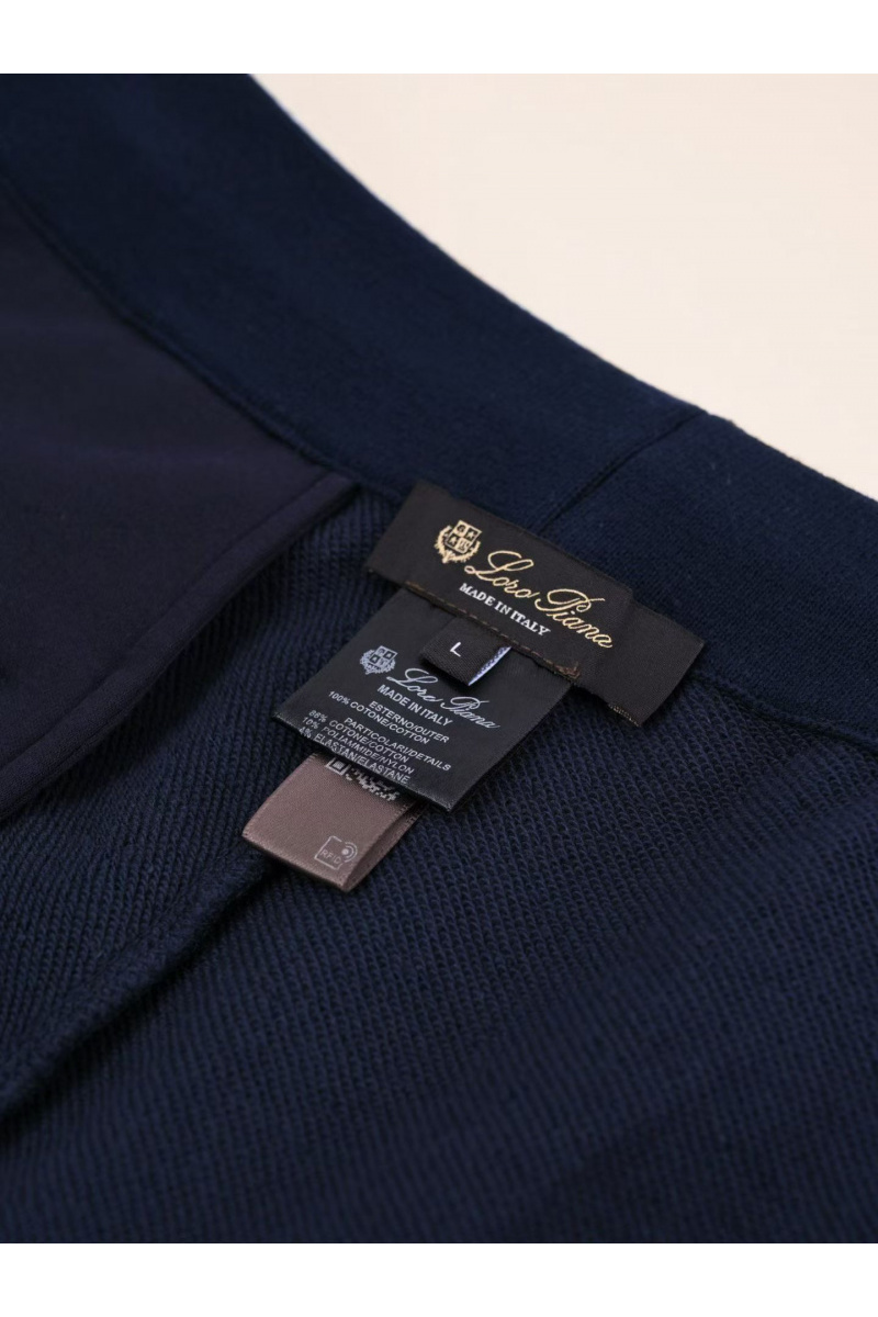 Loro Piana Мужские тёмно-синие шорты premium