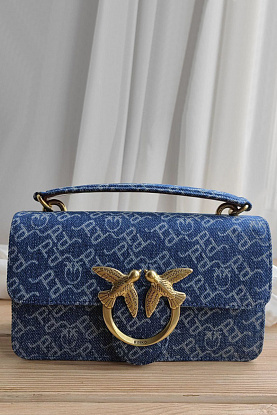 Джинсовая сумка Love Bag 21x12 см