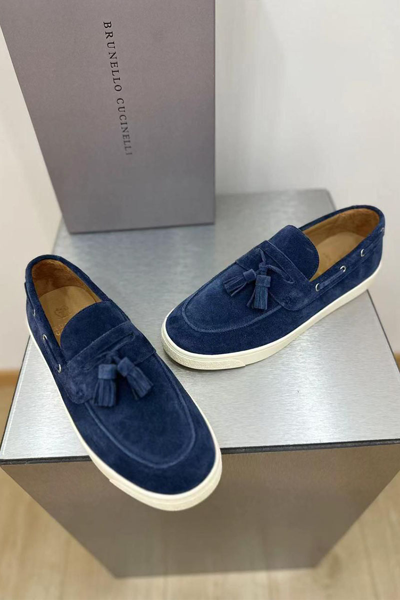 Designer Мужские замшевые лоферы 