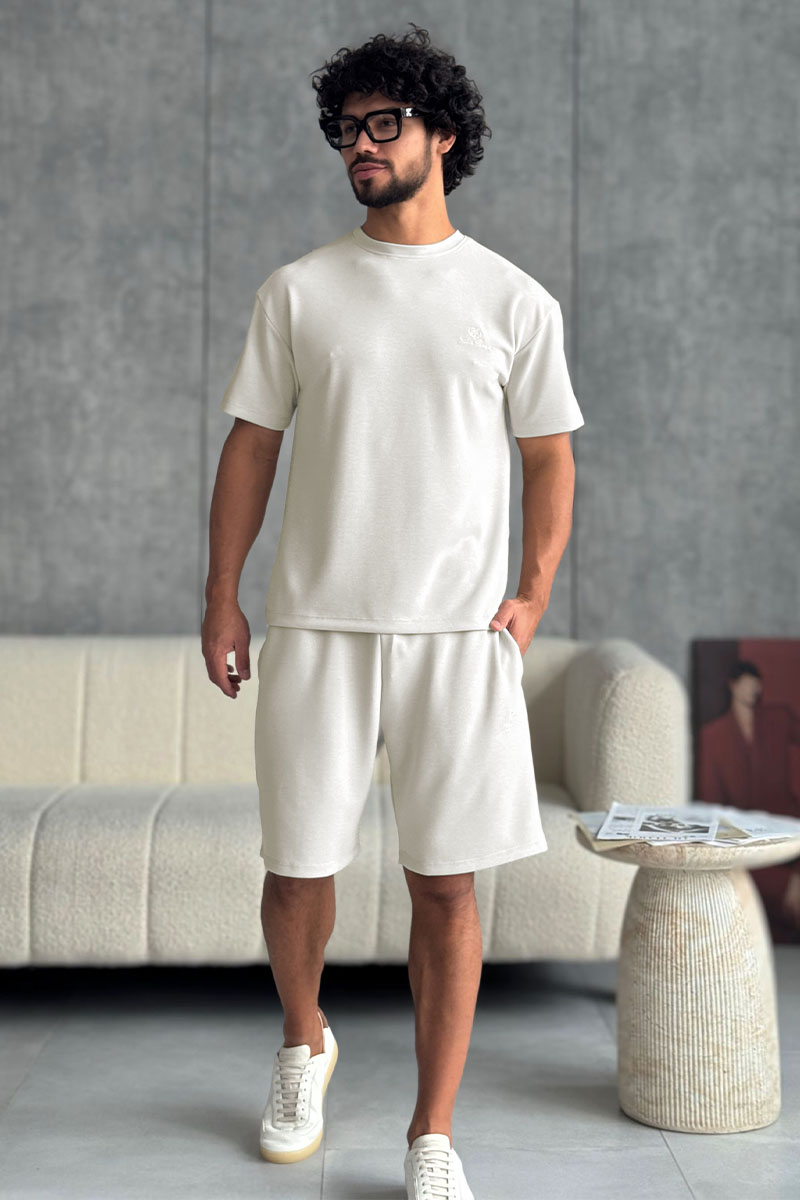 Loro Piana Мужские бежевые шорты 