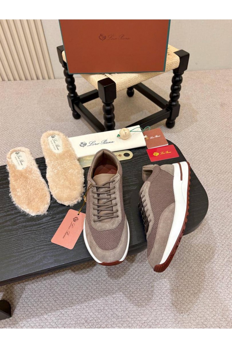 Loro Piana Мужские кроссовки Week End Walk