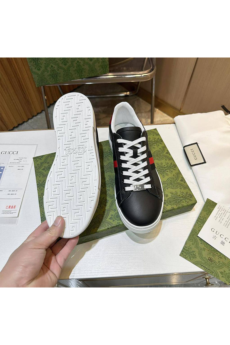 Gucci Мужские кроссовки Ace - Black