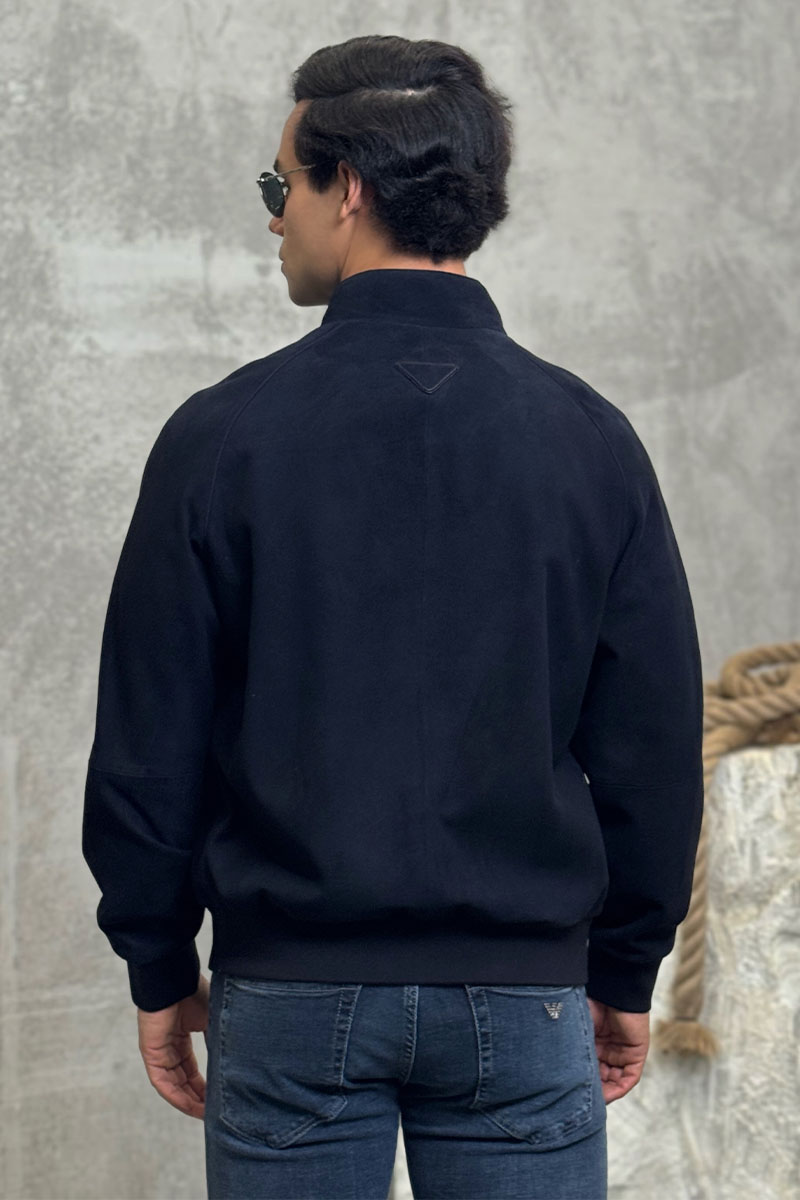 Prada Мужская кожаная куртка premium