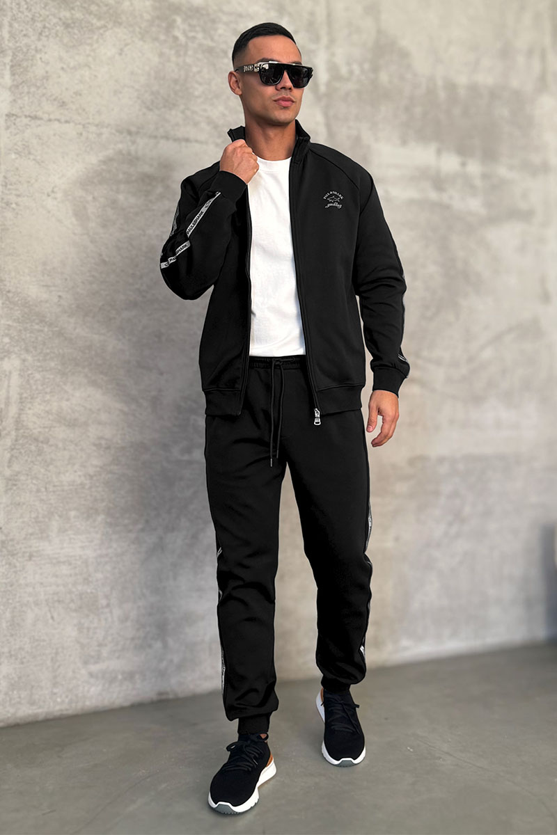 Paul & Shark Чёрная кофта на молнии 