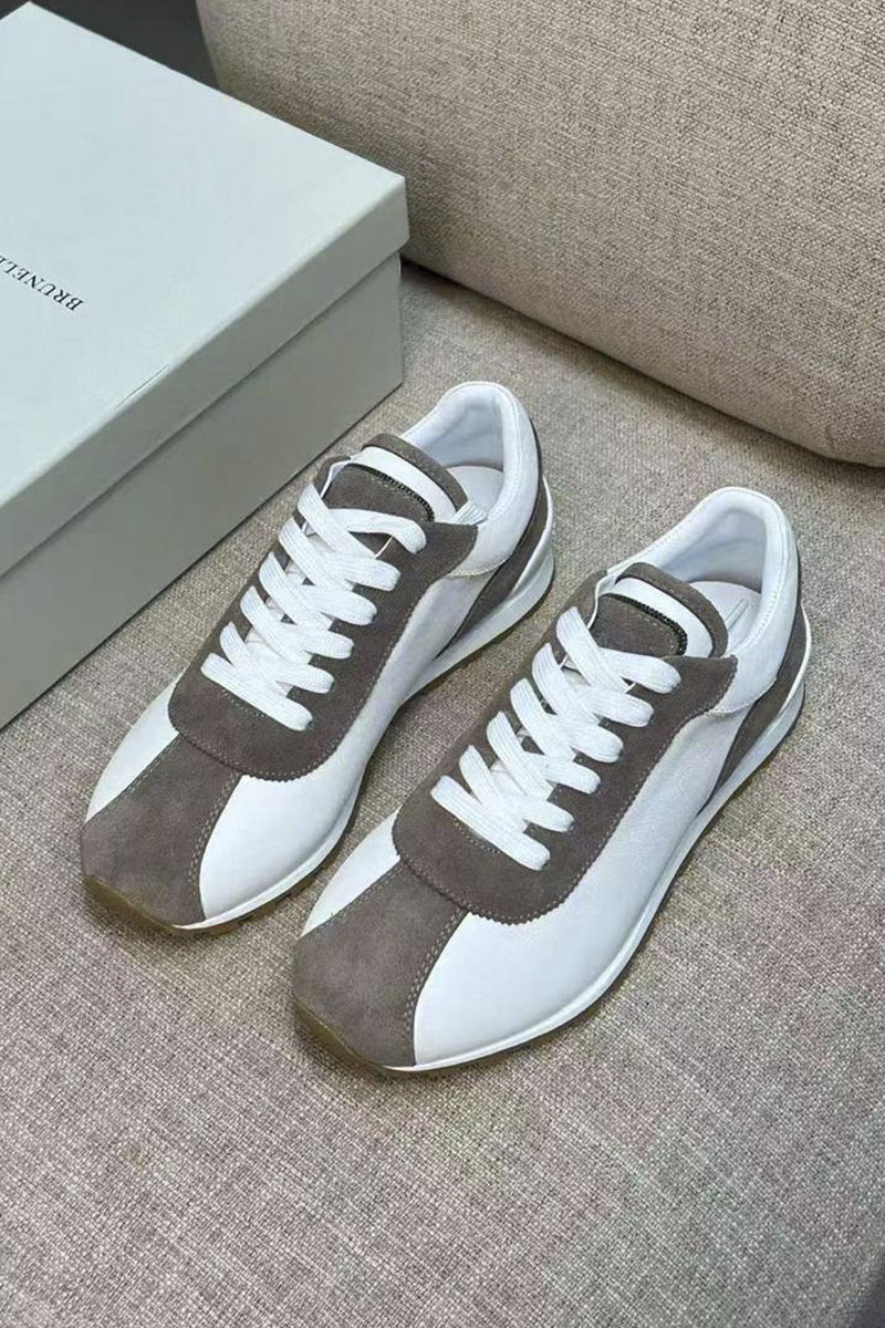 Designer Женские комбинированные кроссовки low-top premium