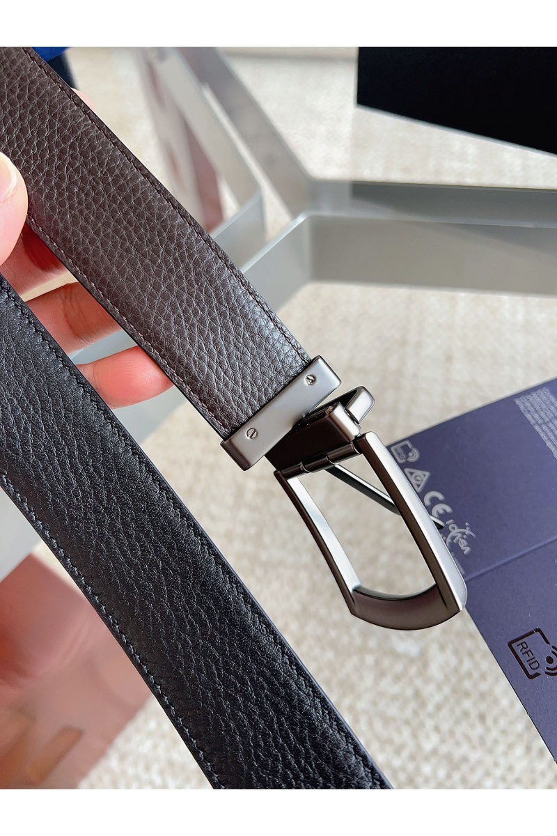 Prada Двусторонний кожаный ремень premium