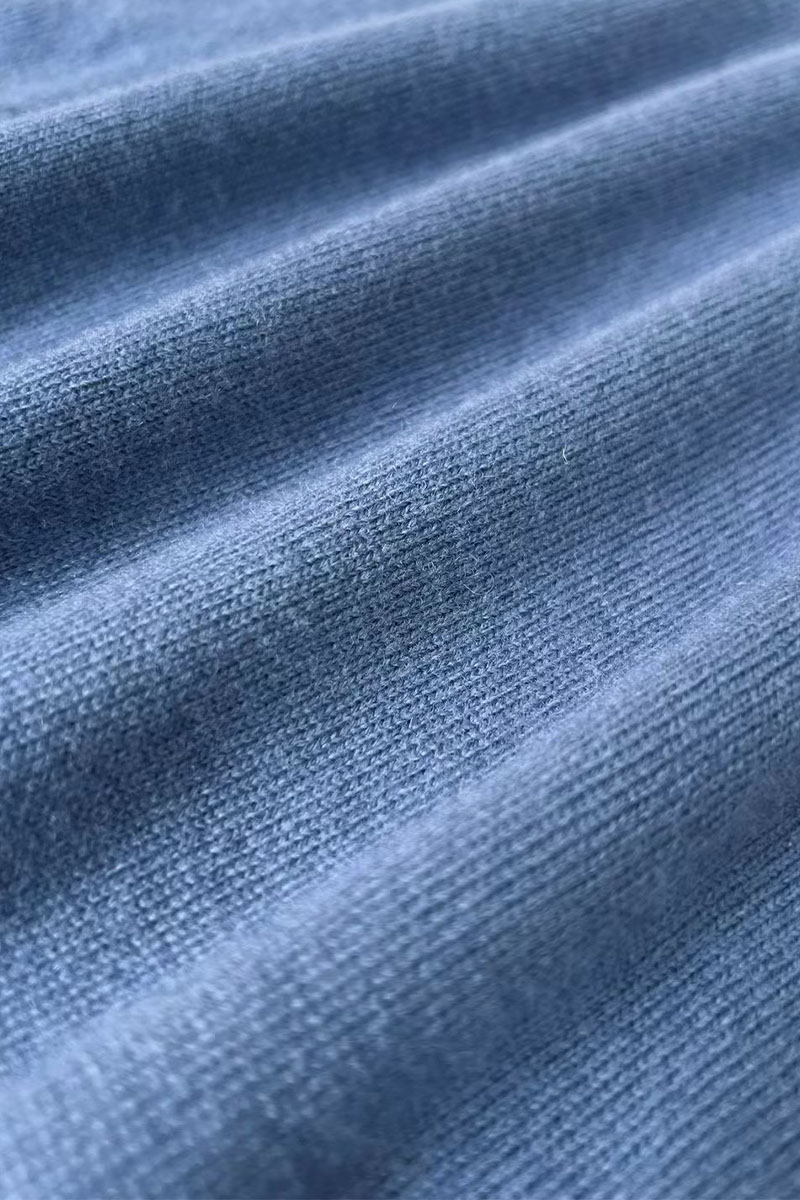 Designer Кашемировый свитер Premium - Lake Blue