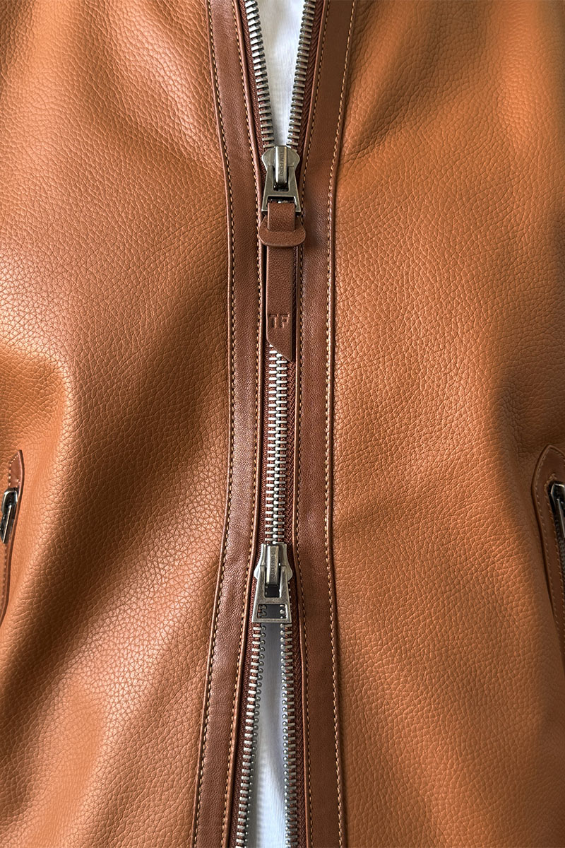 Tom Ford Мужская кожаная куртка Premium