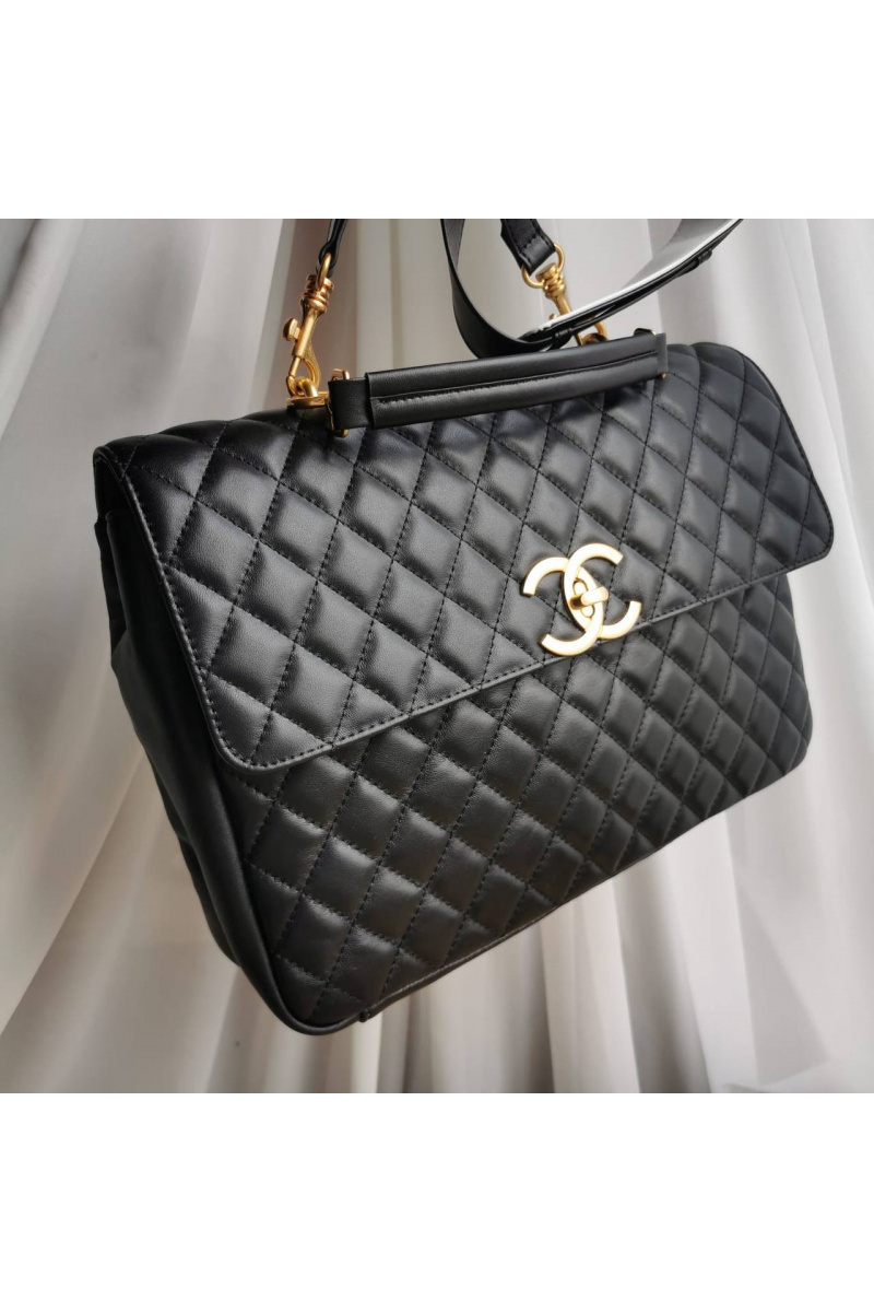 Chаnеl Кожаная сумка 36x25 см