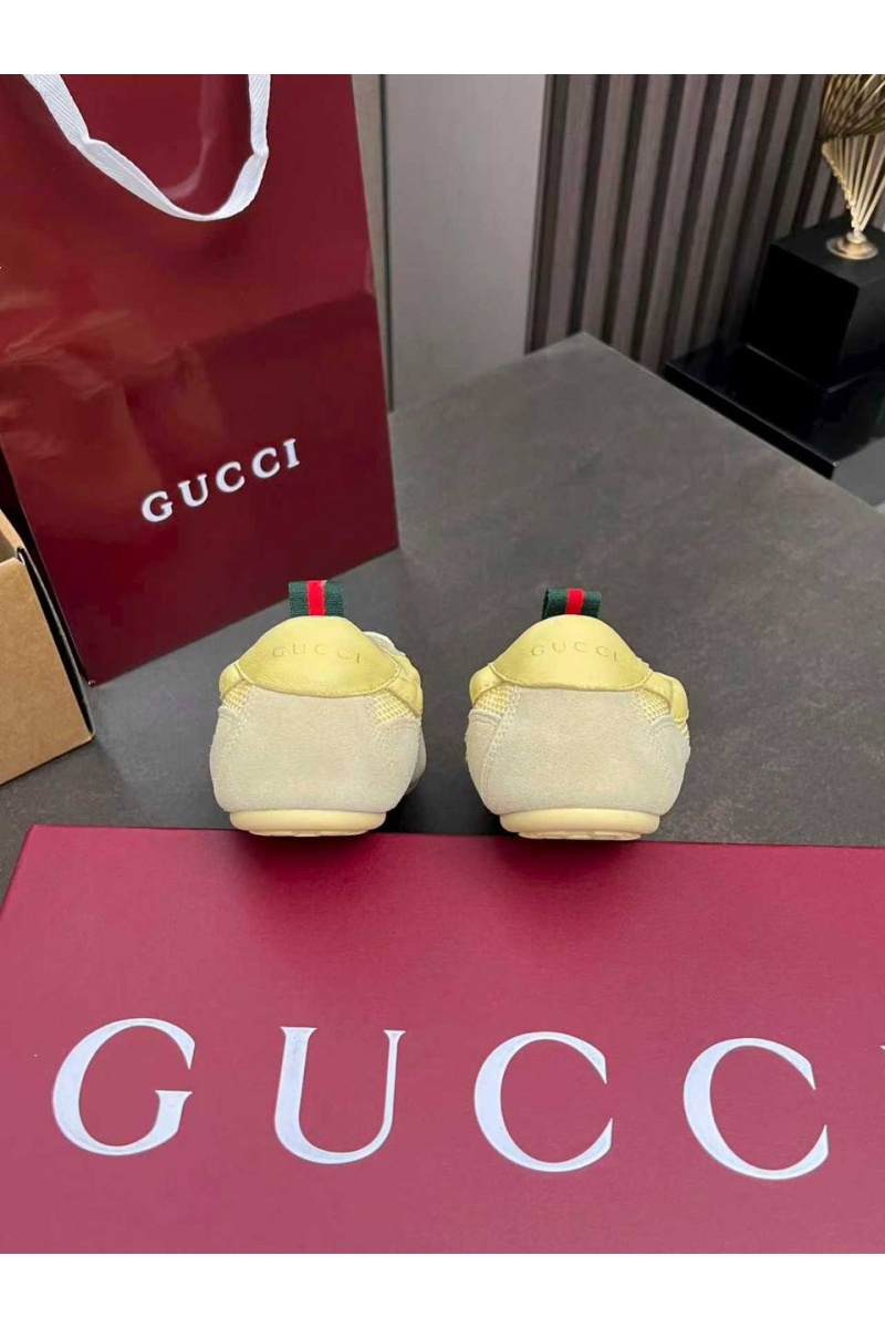 Gucci Женские кроссовки GG Shift premium
