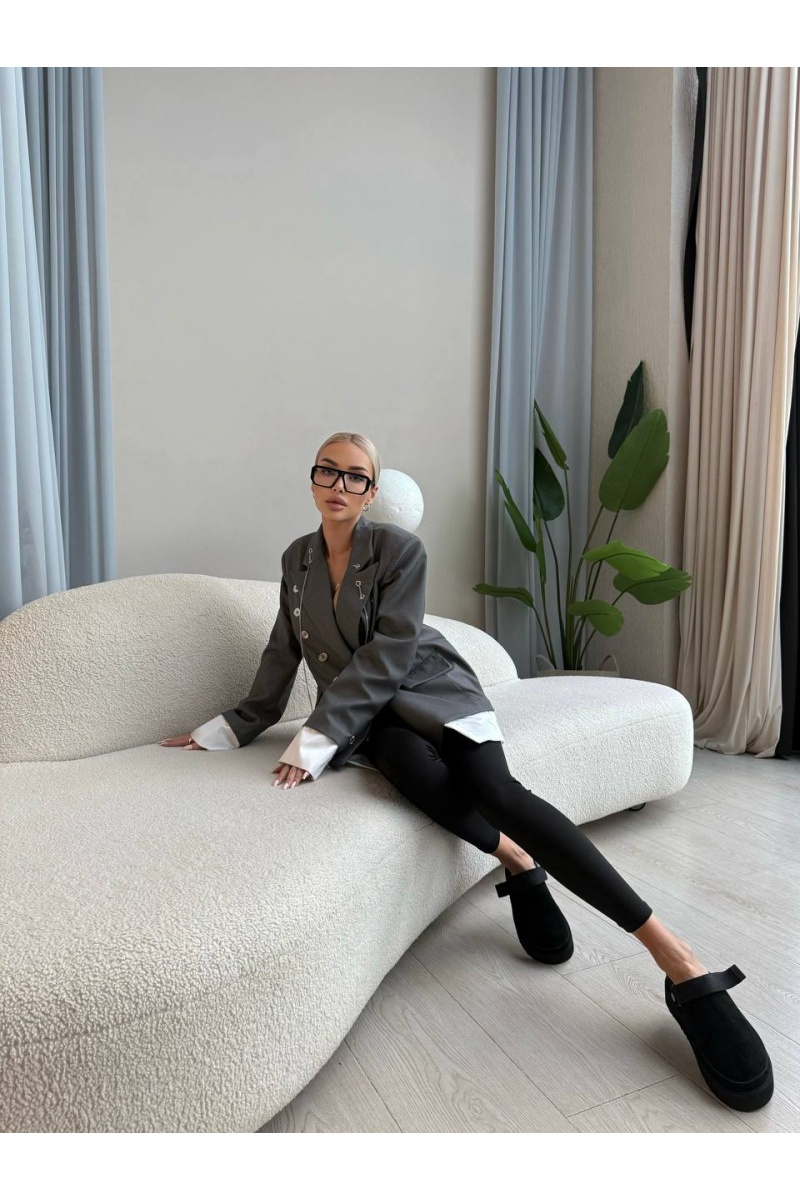 MIU MIU Женский серый пиджак Premium