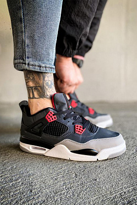 Кроссовки AJ4 Retro "Infrared"