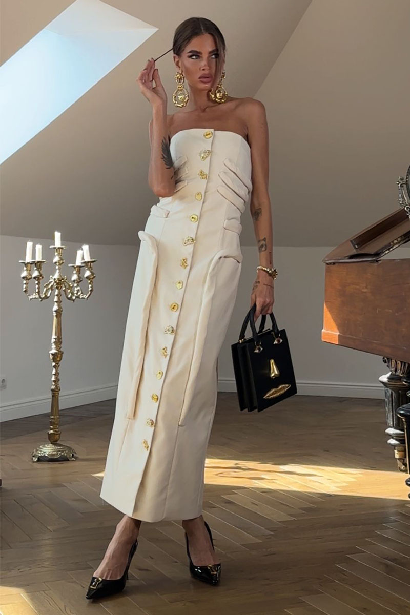 Schiaparelli Женское платье белого цвета 