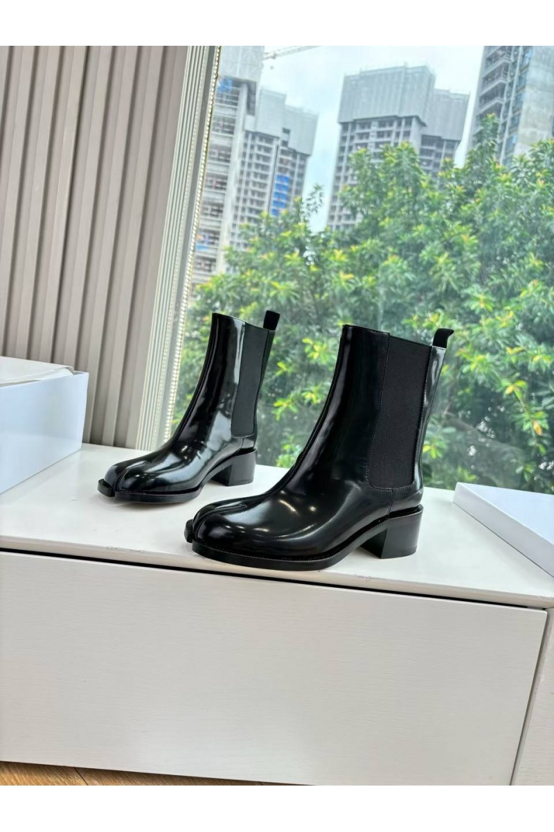 Designer Clothing Женские кожаные сапоги Maison Margiela premium