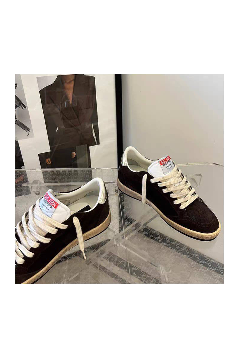 Designer Clothing Женские кожаные кроссовки Golden Goose Ball Star premium