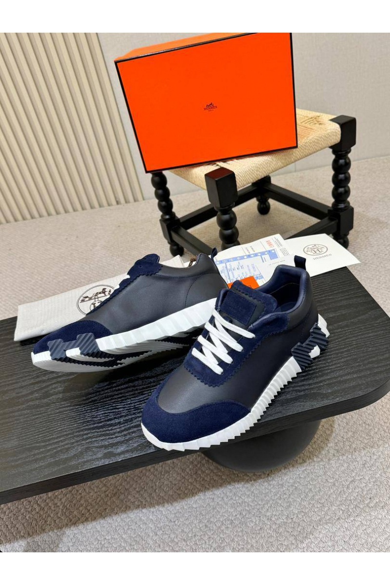 Hermes Мужские кроссовки Bouncing - Navy