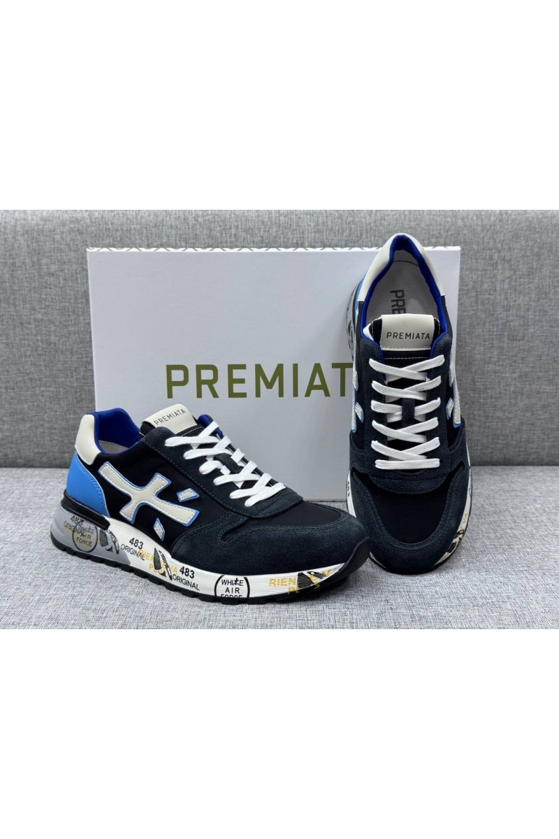 Premiata Комбинированные кроссовки Mick